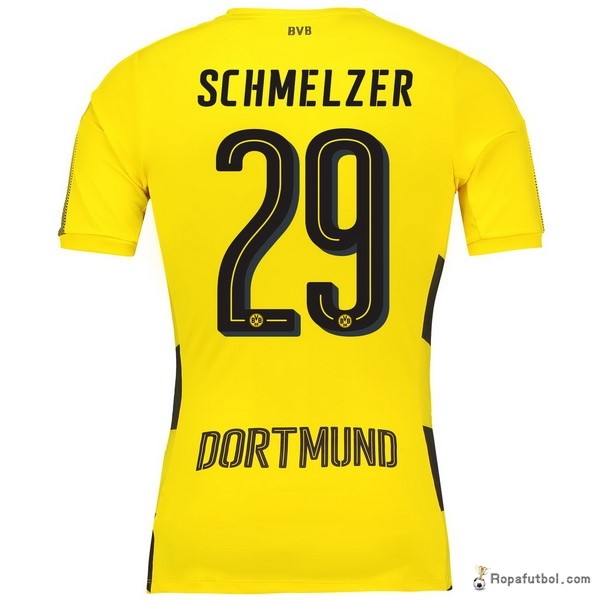 Camiseta Borussia Dortmund Replica Primera Ropa Schmelzer 2017/18